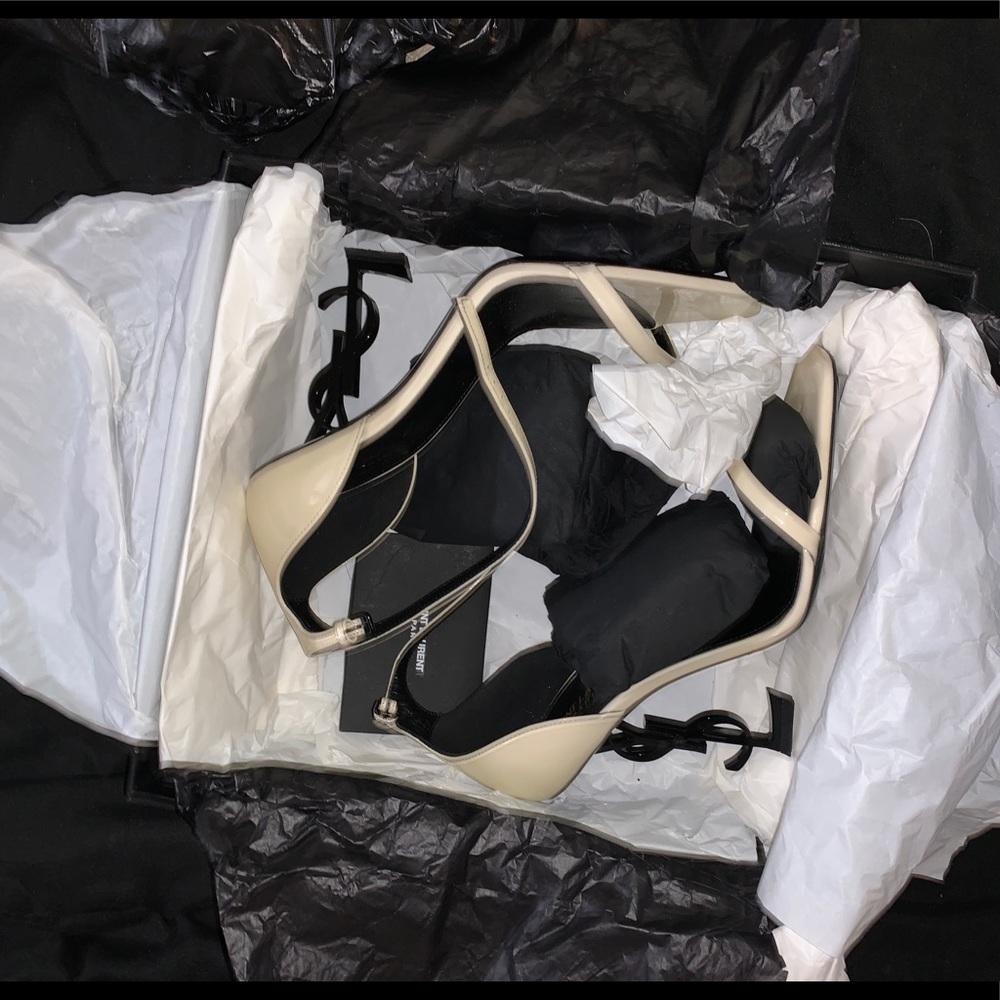Ysl off white opyum heels